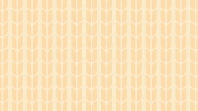 小麦　パターン　パステル　黄色　背景　Wheat　Grain　Pattern　Yellow　Wallpaper