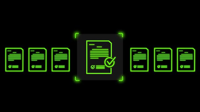 Businessman selecting approved digital document, signature data security and paperless workflow solution. technology signature, datum form, approval verification auditing file.