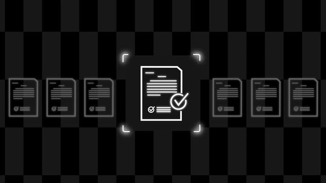 Businessman selecting approved digital document, signature data security and paperless workflow solution. technology signature, datum form, approval verification auditing file.