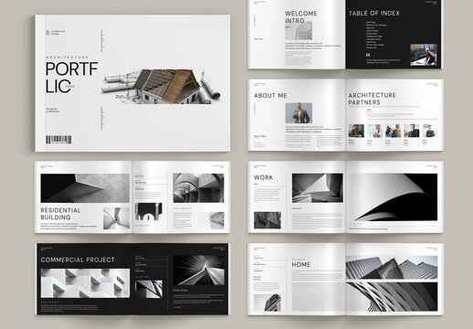 Architecture Portfolio Landscape Design Layout