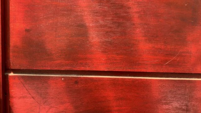 red metal background