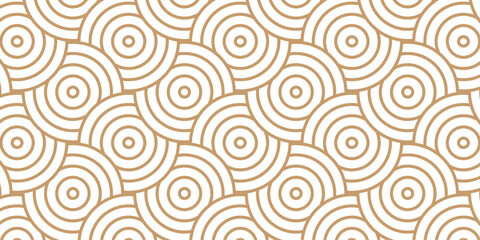 Obraz premium Minimal vector paper overlapping brown repeating. overlap fabric floral ornament fashion. abstract diamond pattern creative textile design. seamless clothing decoration geometric background.