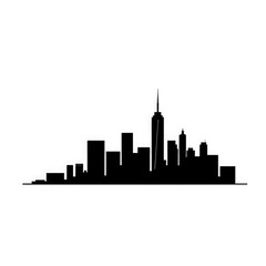 Obraz premium new York city skyline with transparent background PNG and JPEG image