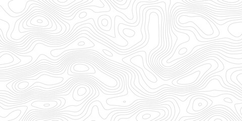 Topographic map background seamless contour lines pattern vector illustration for cartography and terrain elevation concepts, topographic map patterns, topography line map. © MD AL AMIN