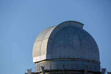 Fototapeta premium Assy-Turgen Observatory. Kazakhstan's largest astronomical observatory, located on the high-mountain plateau of the Trans-Ili Alatau in the Almaty region of Kazakhstan. 31 July , 2017.