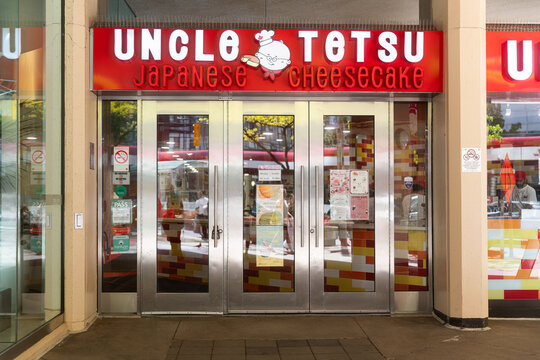 Toronto Canada - May 26 2026 - Uncle Tetsu Japanese Cheesecake Storefront Entrance