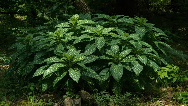 Spotted laurel, gold dust plant, Japanese aucuba.