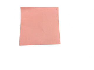 Fototapeta premium Soft pink square flat design element isolated on transparent background