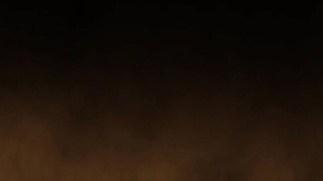 Fast moving brown sand dust smoke powder soil effect overlay motion graphic sandstorm vapor mist for creating atmospheric cinematic desert effects.
