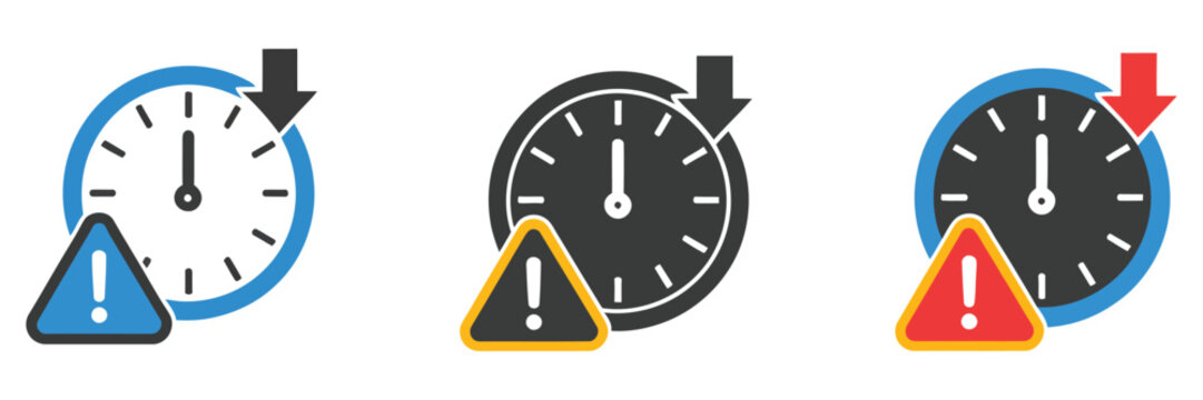 Downtime control icon representing system maintenance, operational uptime management, error reduction, and business continuity monitoring