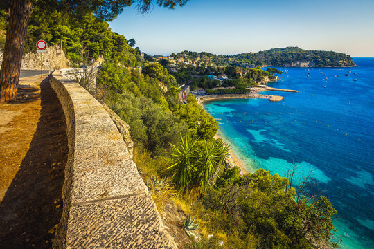 Great view with amazing beaches and bays, Nice, France