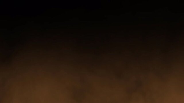 Realistic fast moving brown sand dust smoke powder soil effect overlay sandstorm vapor mist for cinematic atmospheric motion graphics.