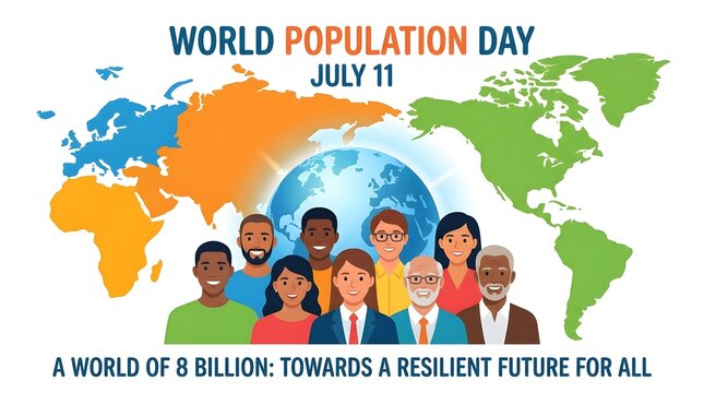 World population day a world of 8 billion towards a resilient future for all on july 11