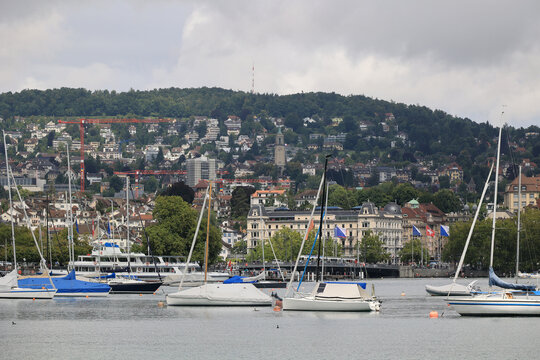 View of Lake Zurich, Switzerland