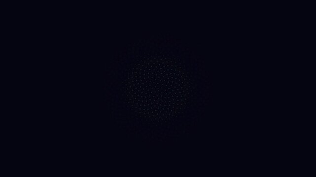 A mesmerizing seamless 4K loop of a glowing iridescent phyllotaxis sacred-geometry pattern breathing in radial symmetry in rich volumetric light. Ideal for yoga studio, video overlay. 4K UHD.
