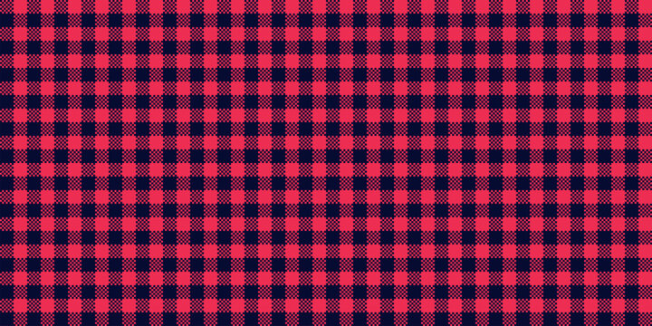 Bold pink and dark blue checker pattern brings vibrant contrast and retro energy, delivering striking geometric texture for textiles, fashion collections, wallpapers and creative branding