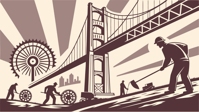 Industrial Progress and Human Labor Under the Bridge