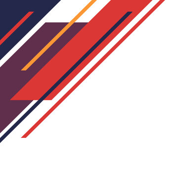 Modern Parallelogram Corner