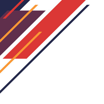 Modern Parallelogram Corner