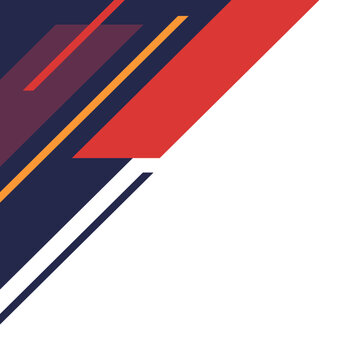 Modern Parallelogram Corner