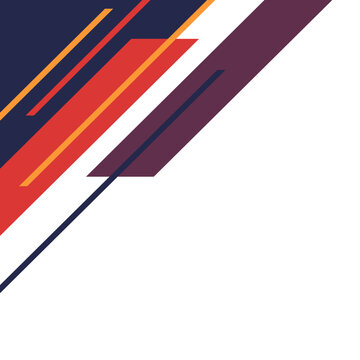 Modern Parallelogram Corner