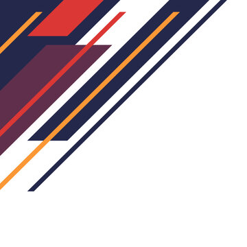 Modern Parallelogram Corner