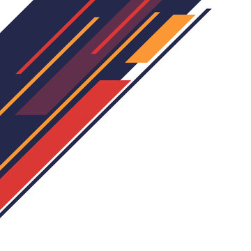 Modern Parallelogram Corner
