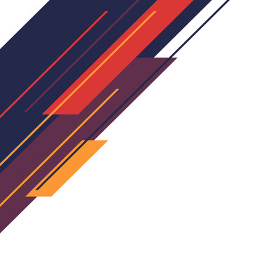 Modern Parallelogram Corner