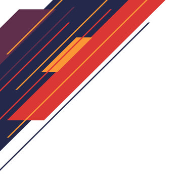 Modern Parallelogram Corner
