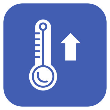 Thermometer icon style