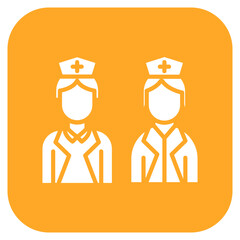 Nurse Practitioner icon style © designing ocean