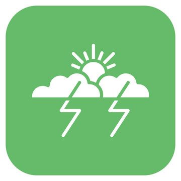 Storm Vector Icon Style