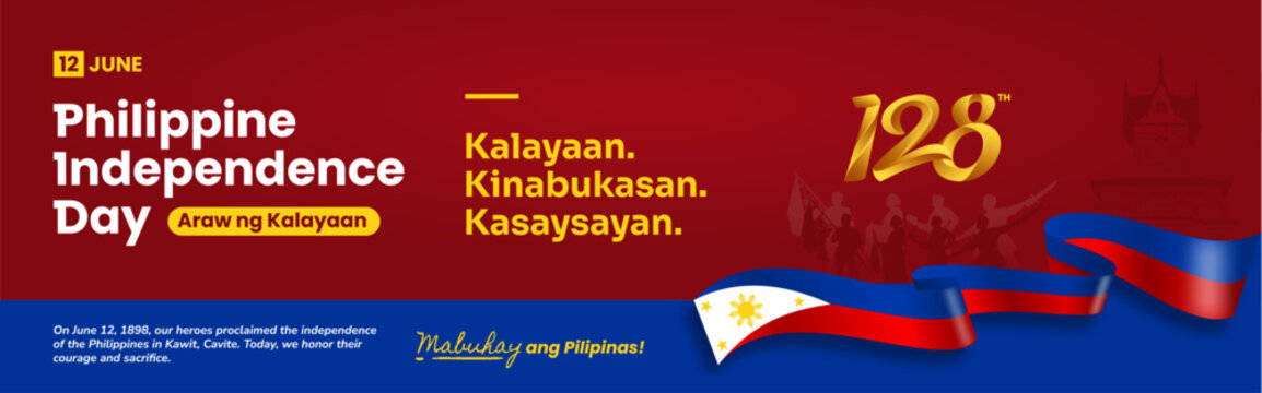Philippine Independence Day Website Banner Template