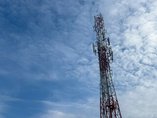Obraz premium mobile phone tower