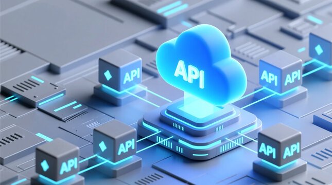 Dynamic digital network illuminated API cloud server centrally orchestrates synchronized data streams from multiple application programming interface connections