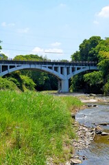 Fototapeta premium 御坂サイフォン橋