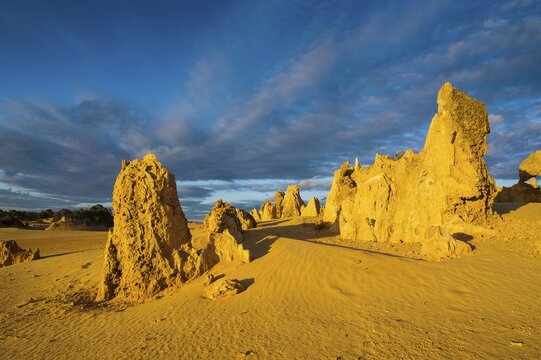 The Pinnacles limestone formations, Nambung National Park, Western Australia