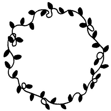 frame with party light bulbs wire vector