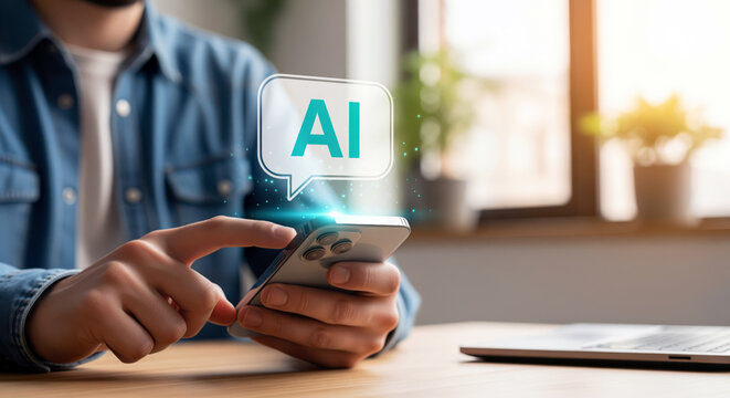 Handheld AI chat access turns a simple tap into a smart answer session for prompt help, language model search, voice reply, personal tutor support and everyday question solving from an app