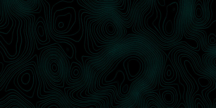 Topographic map, topographer seamless pattern, typography linear equalizer backdrop. Vector seamless line wave map texture, contour background. Topographic map, topographer blue seamless pattern.