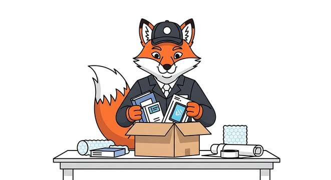 Businessman juggling multiple devices and papers.