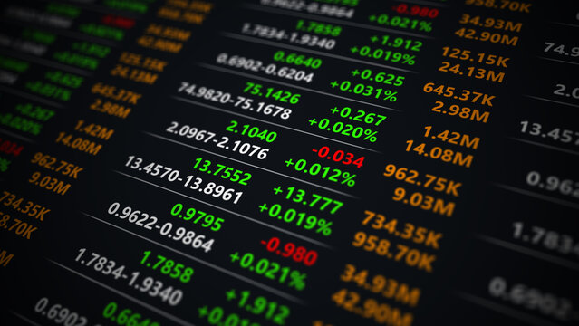 Futuristic financial report market table performance dashboard with rising stock index charts digital trading analytics interface and global investment strategy