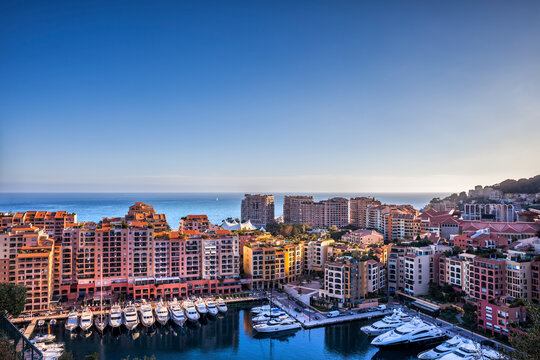 Principality of Monaco, Monaco, Monte Carlo, Fontvieille, Port de Fontvieille
