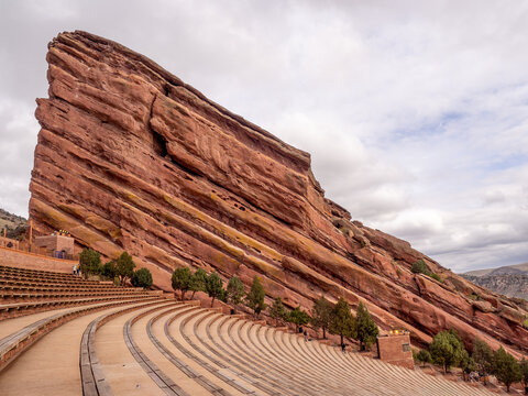 Red Rocks Amphitheatre in Colorado, USA