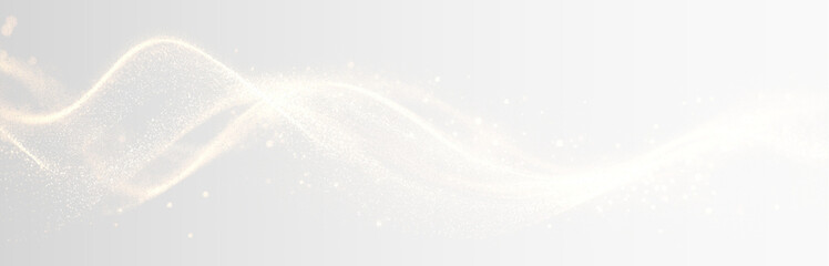 Gold png glowing elegant wave with smooth flowing curve and shimmering light trail elegant dynamic motion abstract luxury decorative design element overlay © Andrey