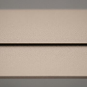 Minimalist Technology Background with Matte Titanium Beige Planar Dislocation. Abstract Micro Depth Architectural Line. 8K