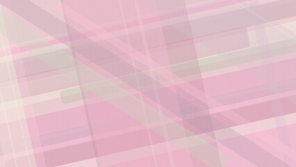 Fototapeta premium Abstract geometric plaid pattern in soft pastel pink and purple, creating a modern, airy backdrop with diagonal depth for banners, posters, and design layouts.