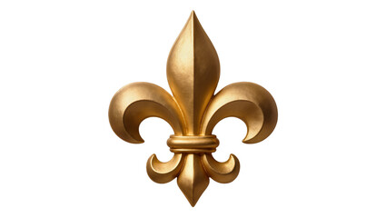 Golden Fleur de Lis symbol © Isabel