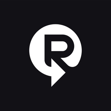 Letter R Reverse Logo