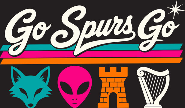Go Spurs Go svg,png